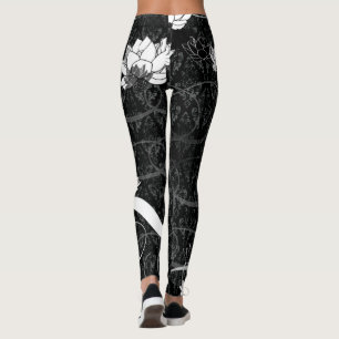 Lotus-Damast Leggings