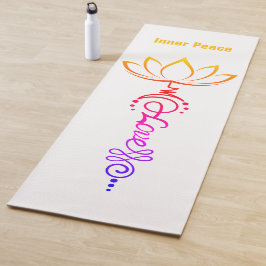 Lotus Design Yogamatte