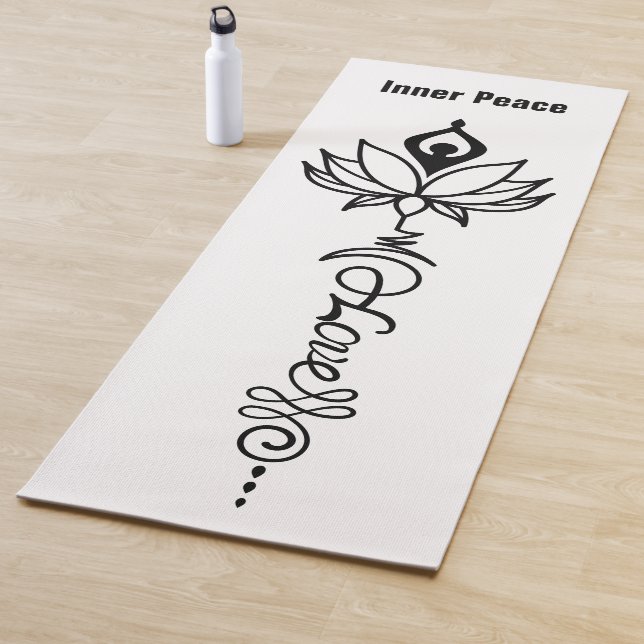 Lotus Design Yogamatte (Beispiel)