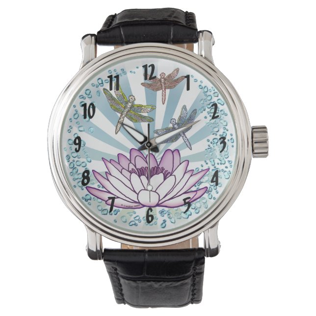 Lotus Dragonfly Watch Armbanduhr (Vorderseite)
