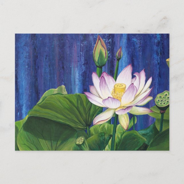 Lotus Dream Postkarte (Vorderseite)