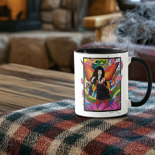 Lotus Fairy Chinese Water Dragon Tasse