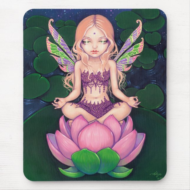 "Lotus-Fee" Mousepad (Vorne)