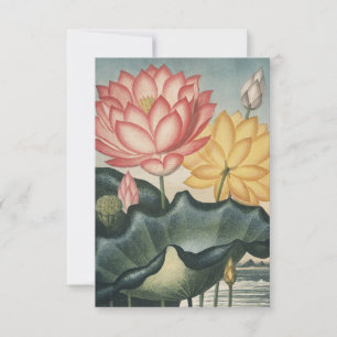 Lotus Fine Art Dankeskarte