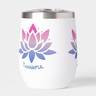 Lotus fleur texte personnalisé