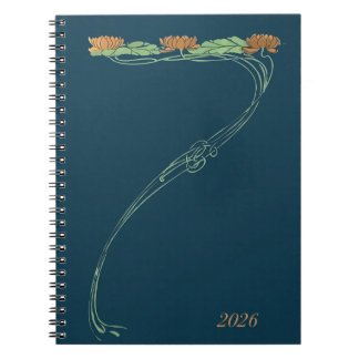 Lotus Flower 2026 Softcover Journal Notizblock