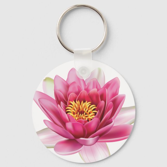 Lotus Flower Schlüsselanhänger (Vorderseite)