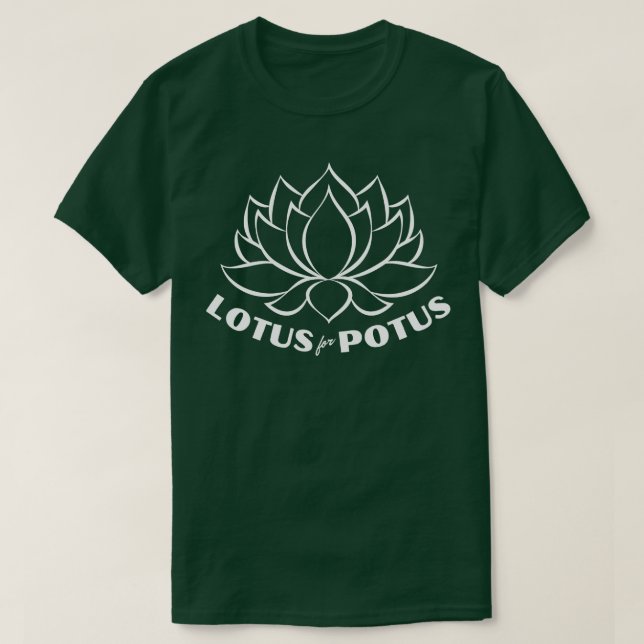 Lotus for Potus Kamala 2024 T-Shirt (Design vorne)