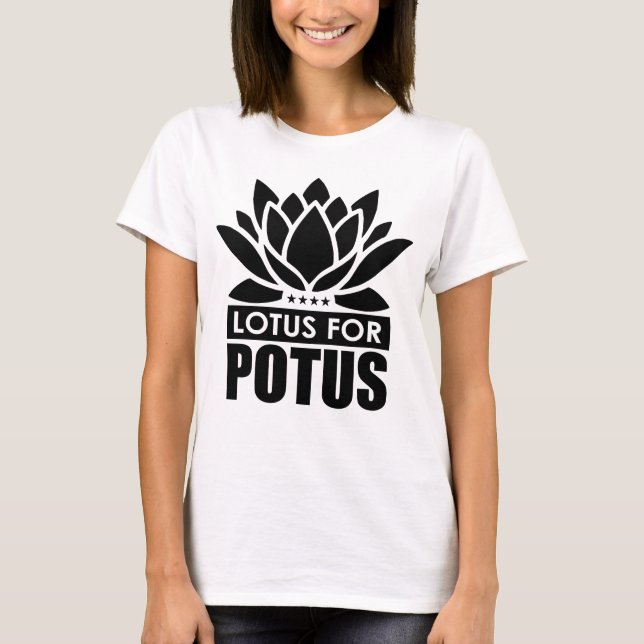 Lotus for Potus Kamala Harris Women's T - Shirt (Vorderseite)