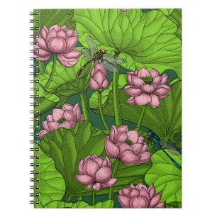 Lotus Garten Notizblock