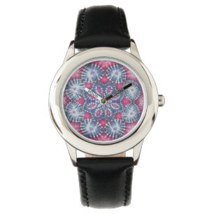 Lotus Gefärbte Krawatte Armbanduhr