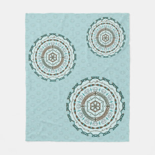 Lotus-Gewebe-Flanelldecke Fleecedecke