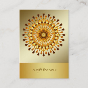 Lotus Gold Mandala Salon und Wellness-Center Gesch Rabattkarte