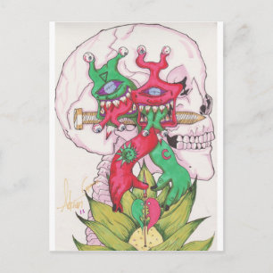 Lotus Hands Postkarte