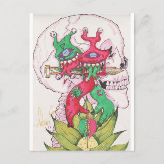 Lotus Hands Postkarte