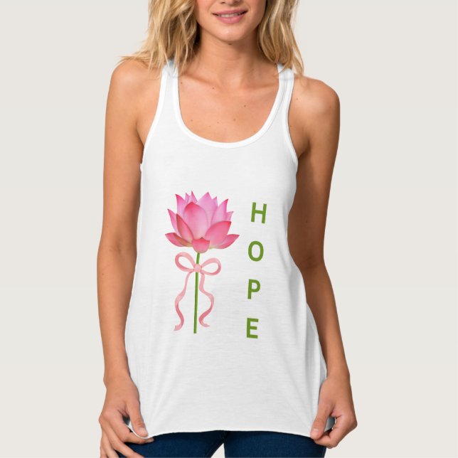 Lotus HOPE Tank Top (Vorderseite)