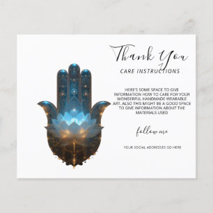 Lotus-Illumination Hamsa-Hand-Design Flyer
