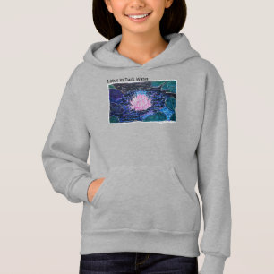 Lotus im dunklen Wasser Hoodie