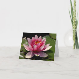 Lotus Jeden Anlaß Notecard Dankeskarte