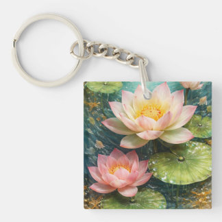 Lotus keychain schlüsselanhänger