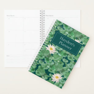 Lotus Lagoon Motif - Le Lotus Blanc