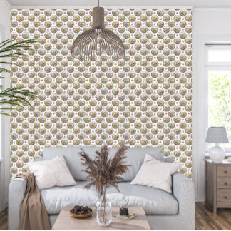 Lotus Lagoon Reverie | Coastal Fish Airbnb Tapete
