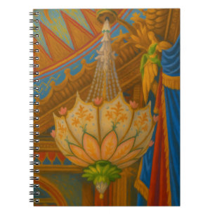 Lotus Light - Royal Pavilion Kronleuchter Print Notizblock