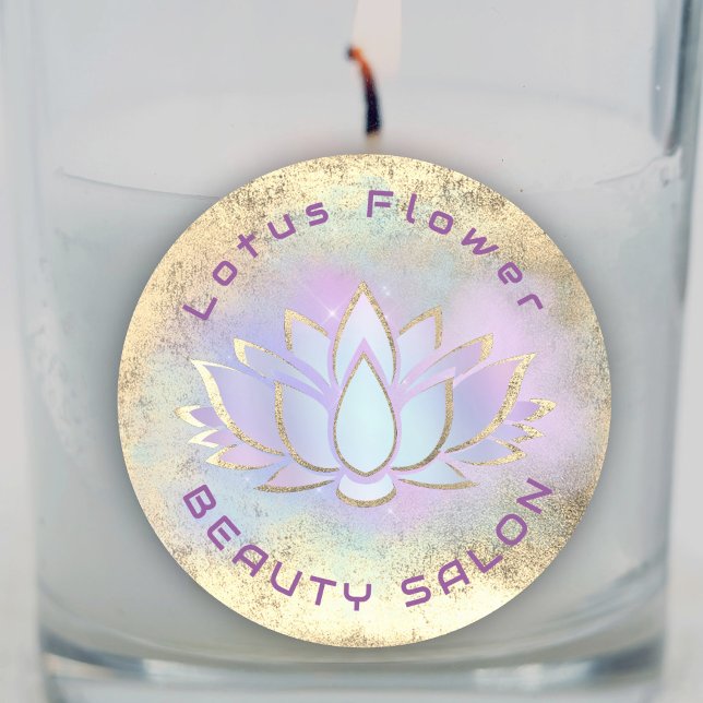 Lotus Logo Runder Aufkleber (Von Creator hochgeladen)