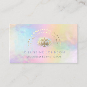 Lotus-Logo Visitenkarte