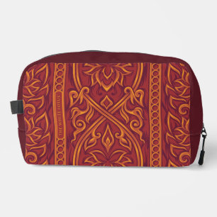 Lotus Luxe TapestPattern - Der weiße Lotus Waschbeutel