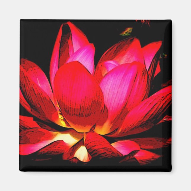 Lotus Magnet (Vorne)