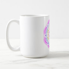 Lotus Mandala Design Kaffeetasse