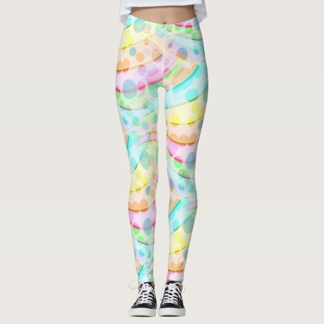 Lotus Mandala Leggings (Vorderseite)