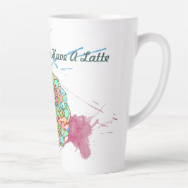 Lotus Mandala Milchtasse
