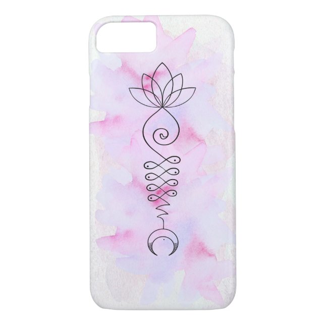 *~* Lotus-Mond-Energie-Heiler Reik Yoga Case-Mate iPhone Hülle (Rückseite)