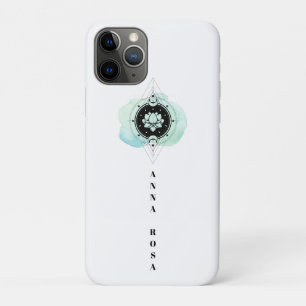 *~* Lotus, Mond, Sterne Sakralzeichen Erleuchtung Case-Mate iPhone Hülle