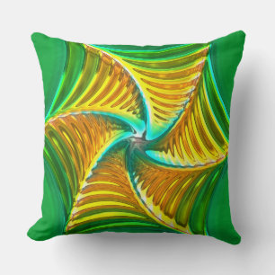 Lotus Motif Verre Art 5B Coussins