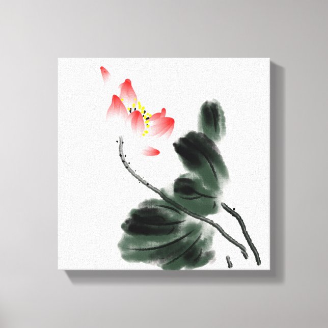 Lotus Museo Cantonale d'Arte Leinwanddruck (Vorderseite)