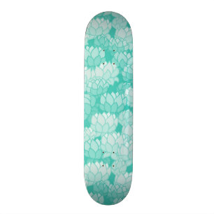 Lotus-Muster 2 Skateboard