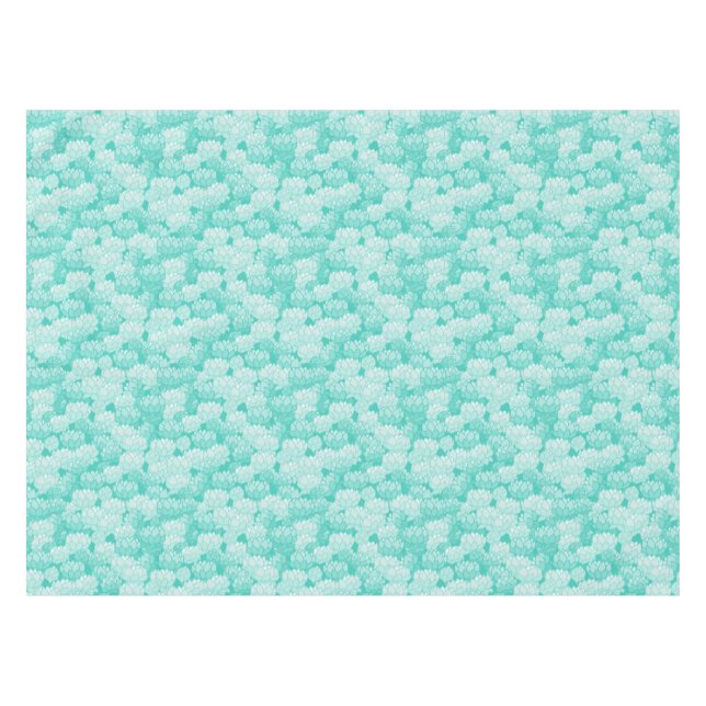 Lotus-Muster 2 Tischdecke (Vorderseite (Horizontal))