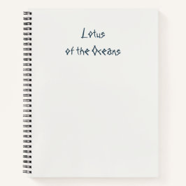 Lotus of the Oceans Notebook Notizbuch
