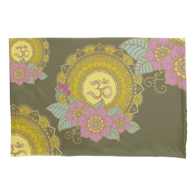 Lotus of the OM - Pillowcase Kissenbezug (Vorderseite)