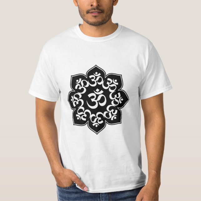 Lotus OM Design T-Shirt (Vorderseite)
