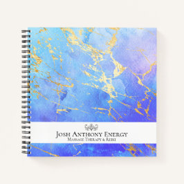 *~* Lotus Pastel Nebula Galaxy Universe Gold AP3 Notizbuch