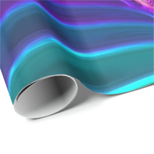 Lotus Pattern Glass Art 5a Wrapping Paper Geschenkpapier