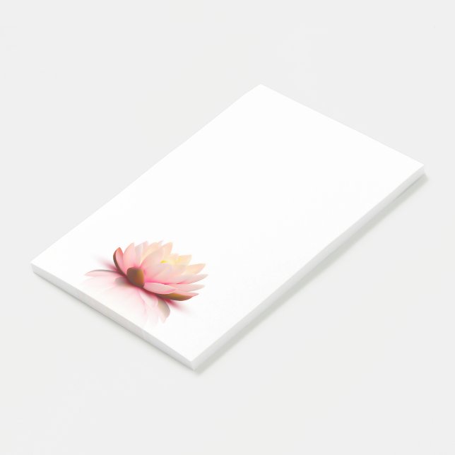 Lotus Post-it Klebezettel (angewinkelt)