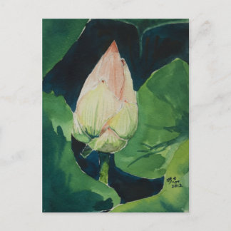 Lotus Postcard Postkarte