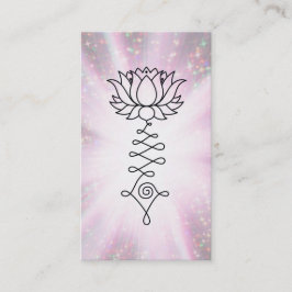 *~* Lotus Rainbow Sparkle Reiki Energy Healing Visitenkarte