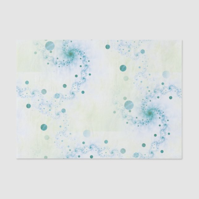 Lotus Rising Seidenpapier (Vorderseite)