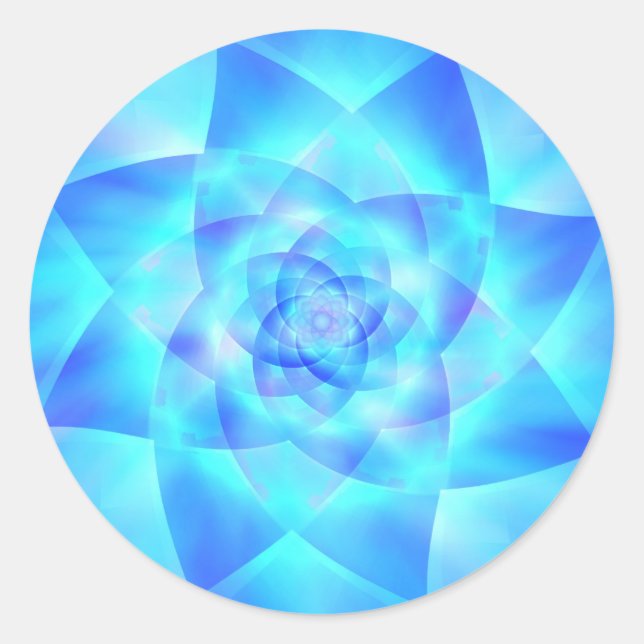 Lotus Runder Aufkleber (Vorderseite)